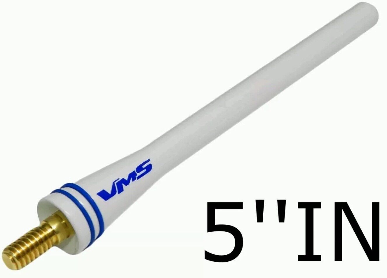 SHORT WHITE ANTENNA MAST FOR JEEP WRANGLER AND GLADIATOR 2007 2020