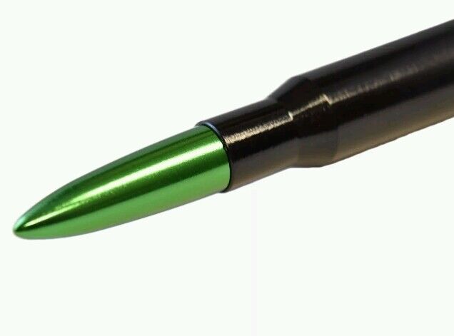 Green & Black Short Bullet Antenna Ford F150 Ranger Expedition Excursion Focus