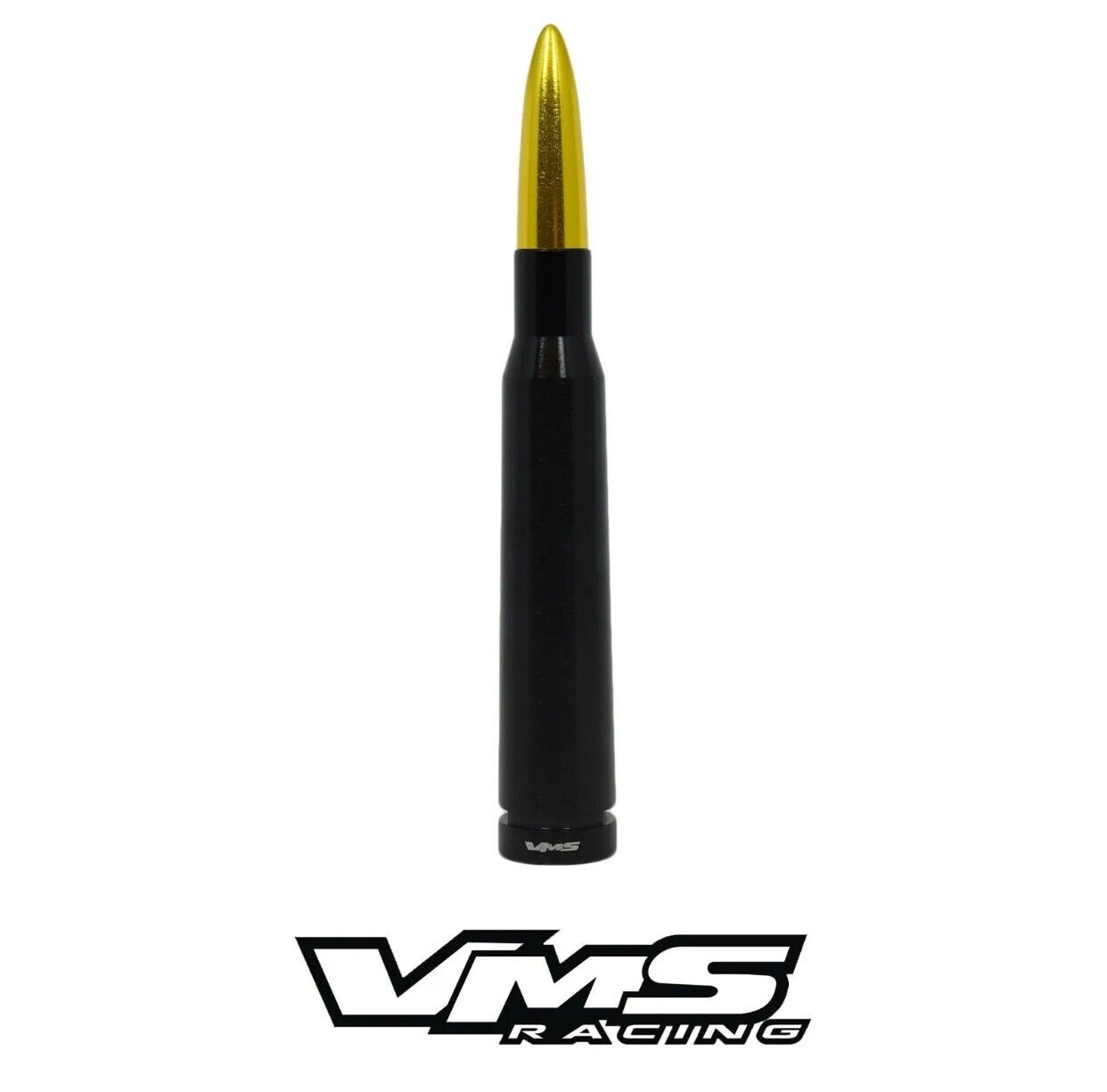 VMS Black Bullet Antenna For Chevy S10 Blazer Tahoe Suburban GMC Sonoma Gold