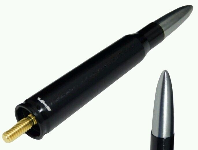 Black Short 50 Caliber Bullet Antenna for Honda S2000 Nissan 350z Fairlady Z USA