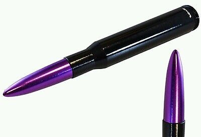 PURPLE & BLACK BULLET ANTENNA FOR FORD F150 RAPTOR KING RANCH