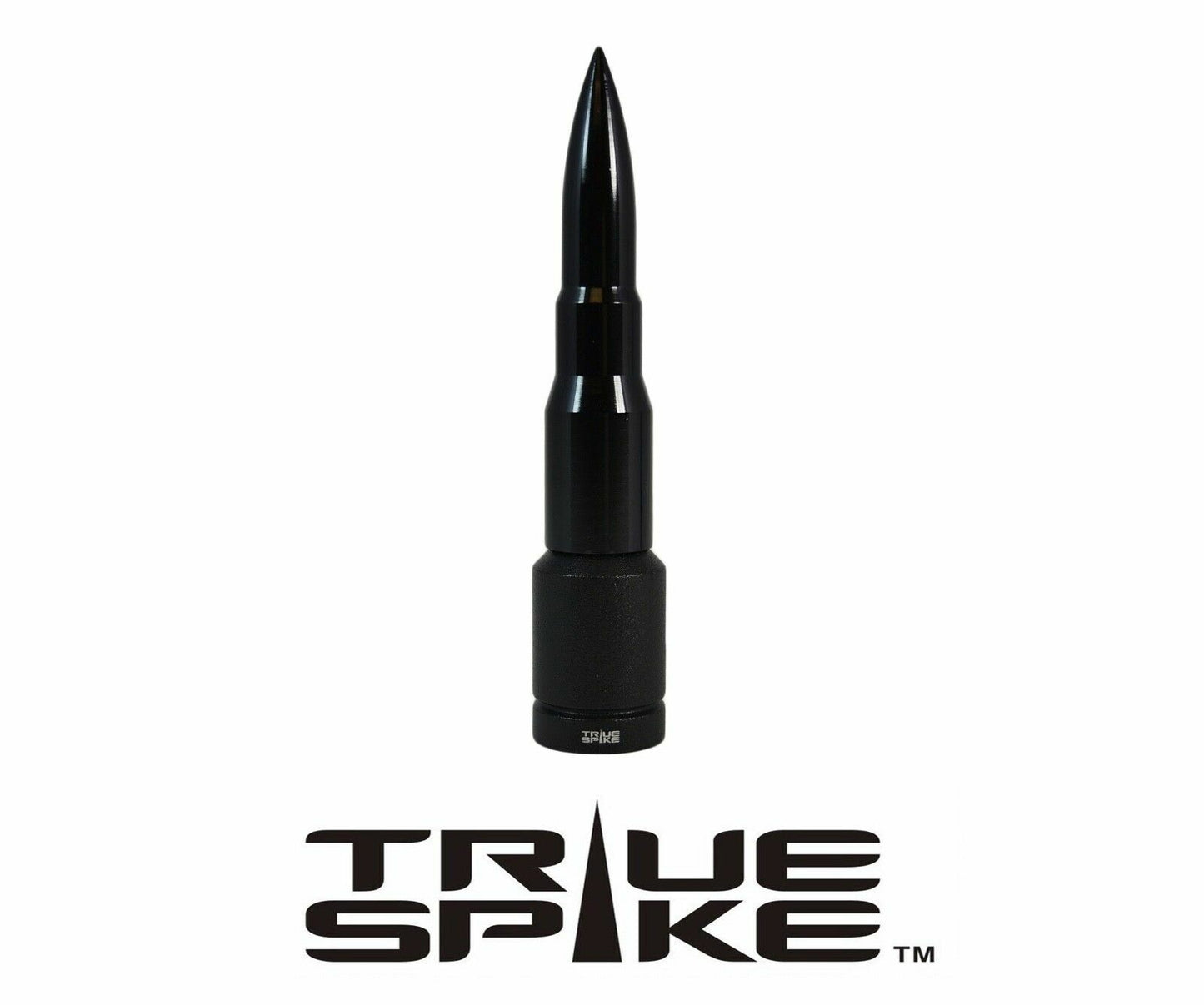 True Spike 4 Inch Black Bullet Antenna for Dodge Ram 1500 2500 3500 All Years