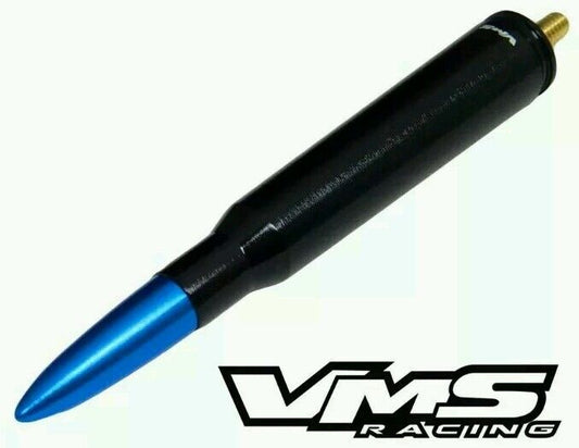 Black Bullet Antenna Blue Tip for Chevy Truck 93-06 Tahoe Silverado Gmc Sierra S