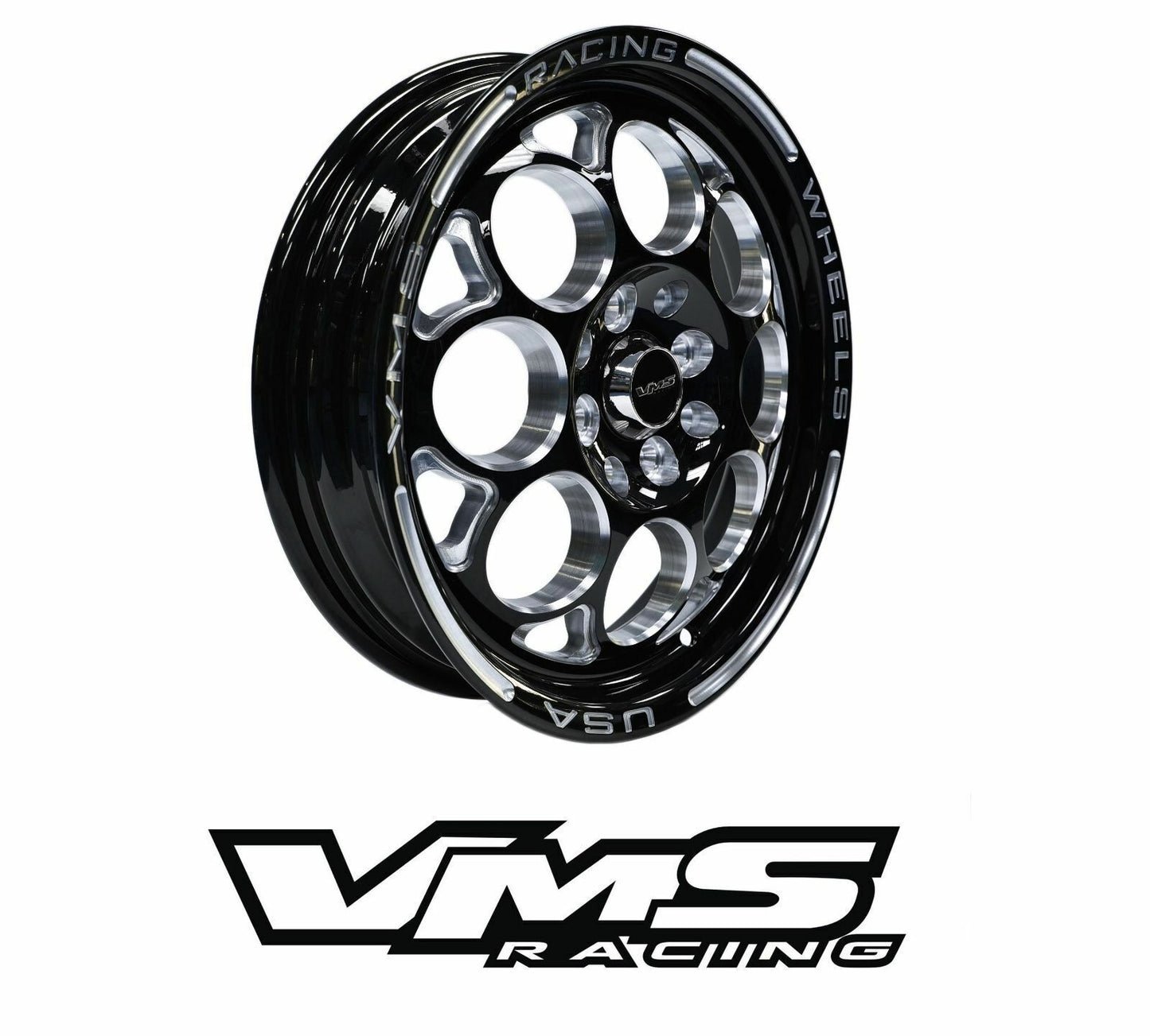 TWO 15X3.5 VMS RACING MODULO SKINNES RIMS WHEELS 5X100 5X114 OFFSET 10