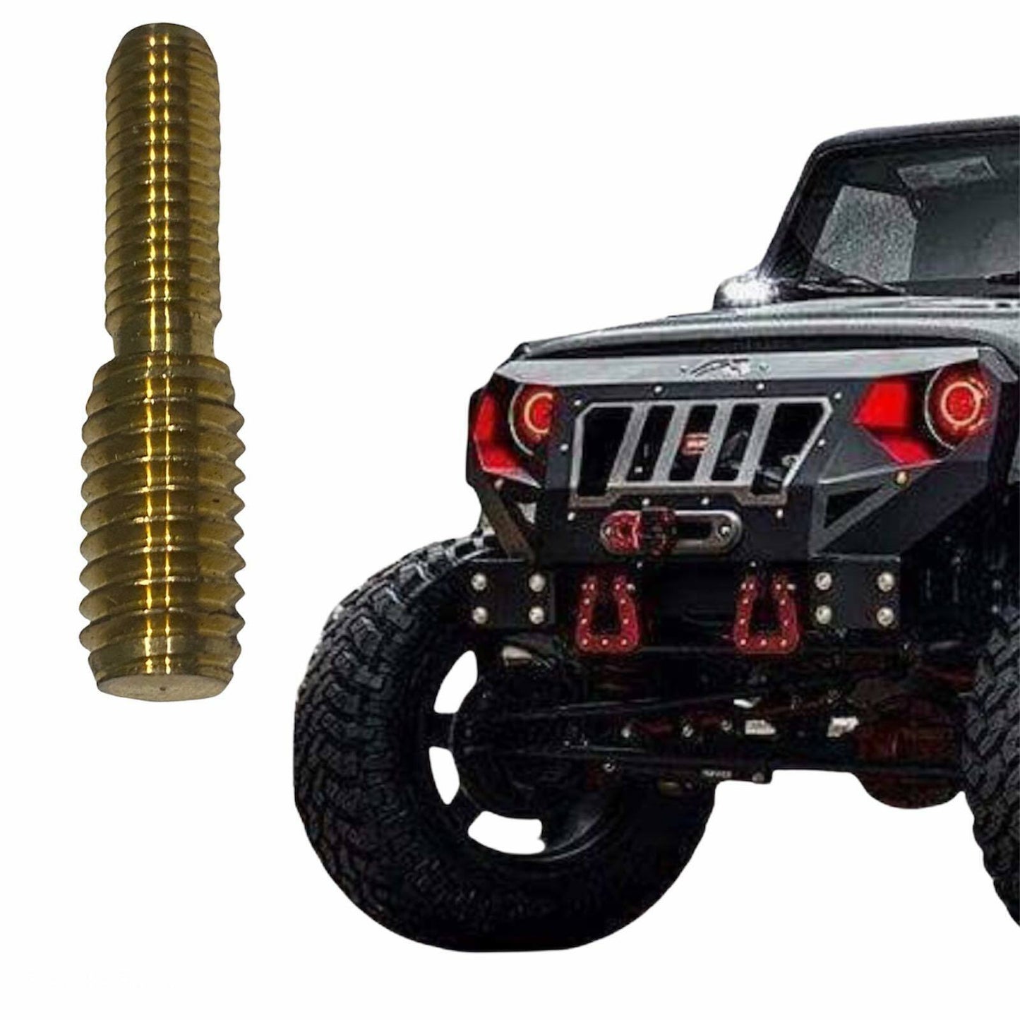 5/16 to 6mm Screw for Aftermarket Antennas Jeep Wrangler and Gladiator JK JL JKU