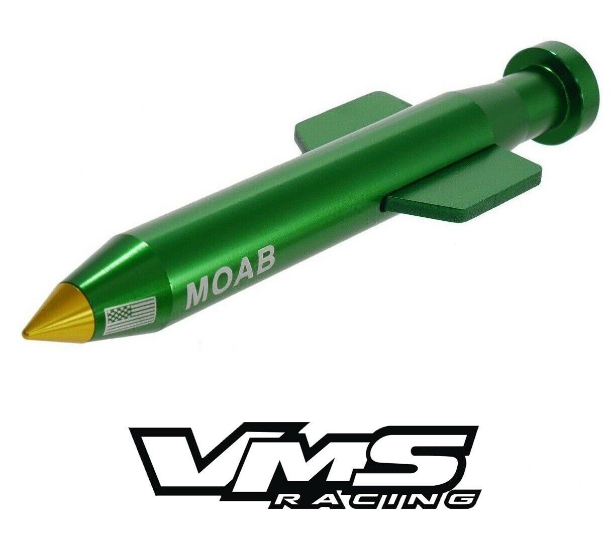 MOAB VMS Green Antenna for Ford Bronco Models with Screw On Antenna