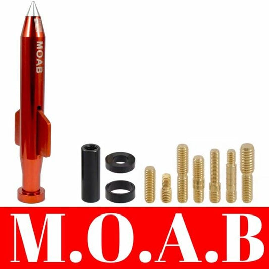 Mother of All Bombs Red MOAB Short Bullet Antenna For Ford F150 F250 F350