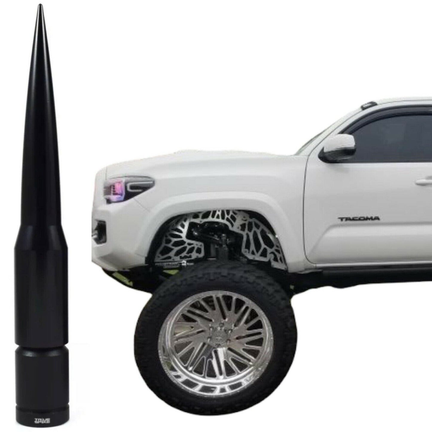 True Spike Black Antenna 6'' For All Toyota Tacoma Tundra and FJ Cruiser