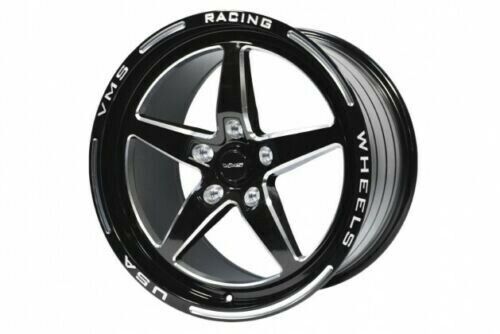 VMS Drag Track Rims Wheels Front 2x 18x5 -25ET 2x Rear 17x10 44ET 5x120