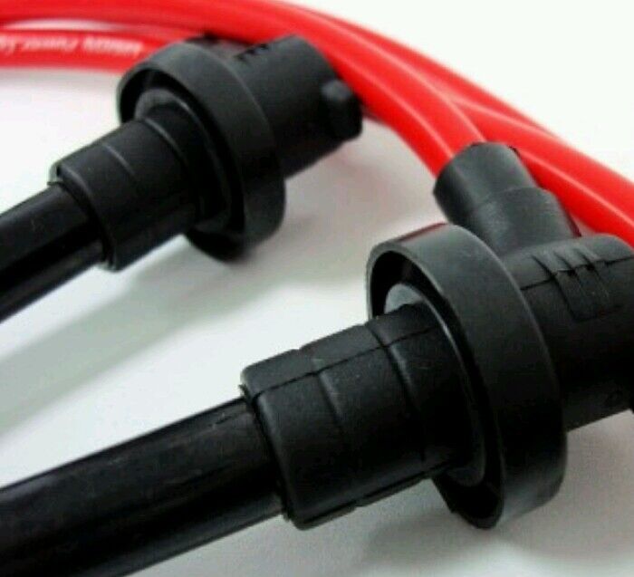RED SPARK PLUG WIRE SET FOR ACURA INTEGRA DOHC B SERIES B16 B18 B20 1990 2001