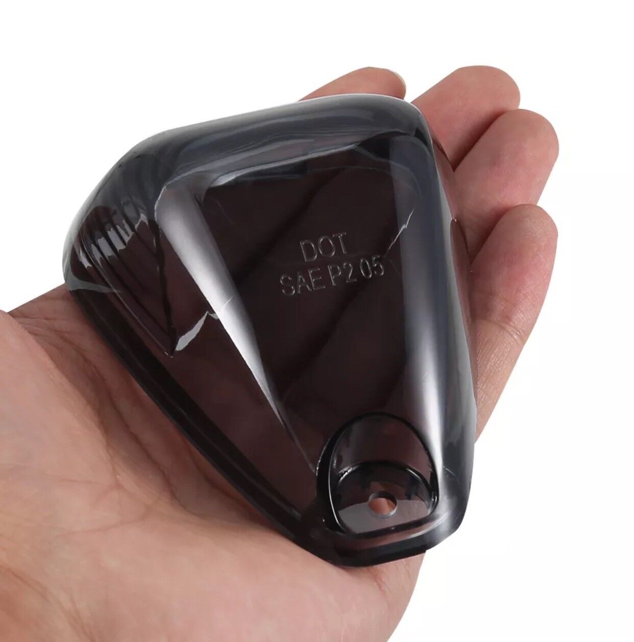 Smoked Cab Roof Running Marker Light Cover Lens For Ford F250 F350 Super Duty