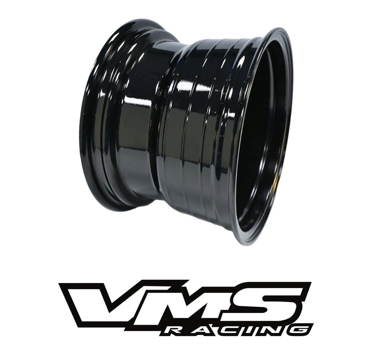 SET OF 2 VMS RACING MODULO 15X8 WHEELS 5X100 5x114.3 ET20 PAIR BACKSPACE 5.3”