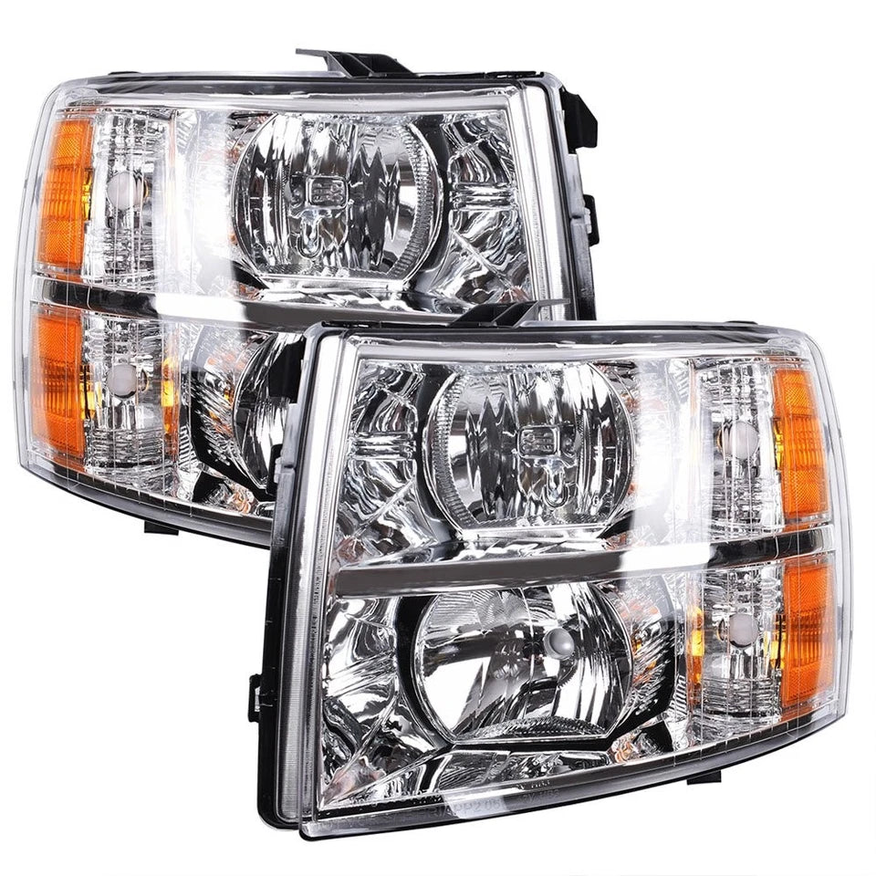 New in Box Silverado Headlights 2007 to 2013 Fits 1500 2500 3500 Left and Right