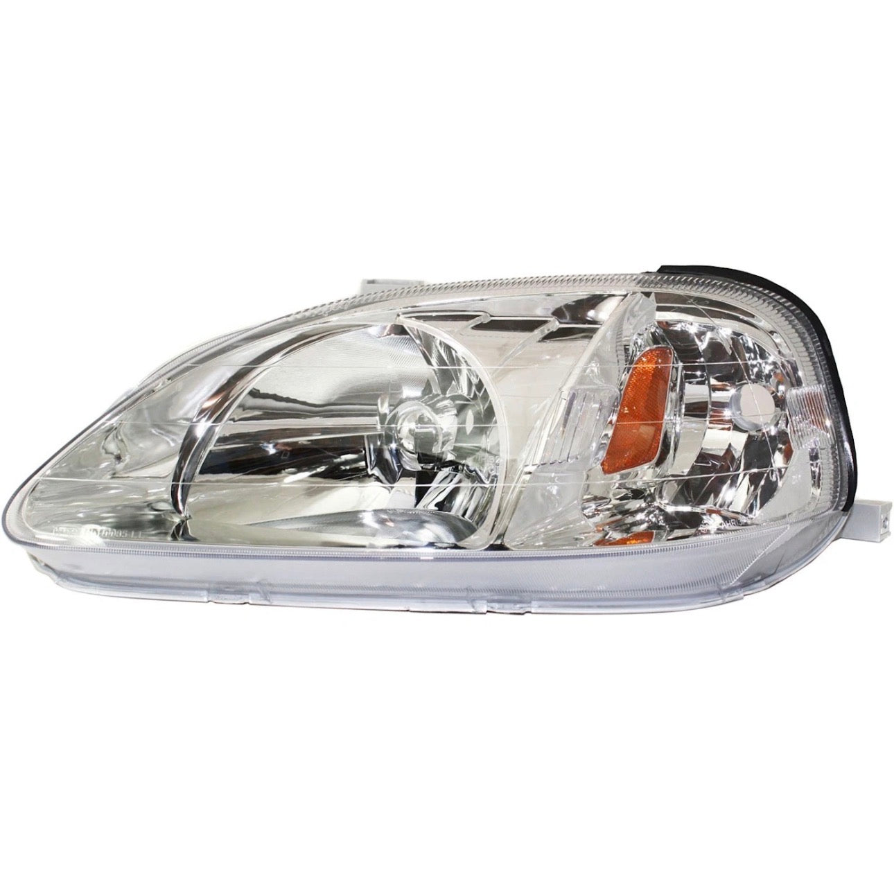 New Stock Clear Headlights for Honda Civic 1999 and 2000 Fits Coupe Sedan and Hatchback Left and Right