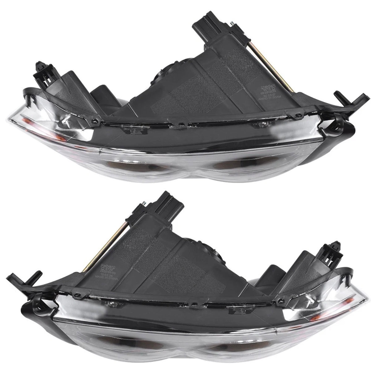 New Black Headlights for Dodge Ram 2002 through 2005 fits all trims 1500/2500/3500