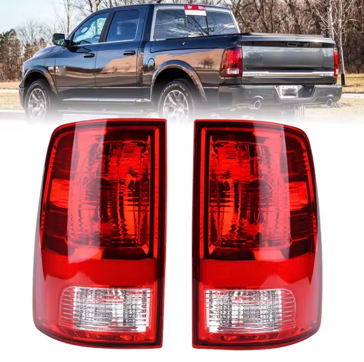 New Tail lights for Dodge Ram 2009 through 2018 fits 1500/2500/3500
