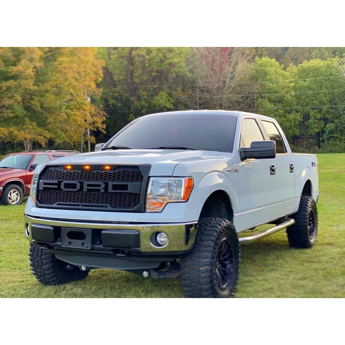 Raptor Style Grille for Ford F150 fits 2009 through 2014 (NOT FOR ACTUAL RAPTOR MODEL)