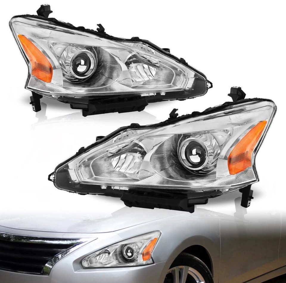 Brand New Nissan Altima Headlights Left and Right fits 2013, 2014 and 2015 S/SL/SV