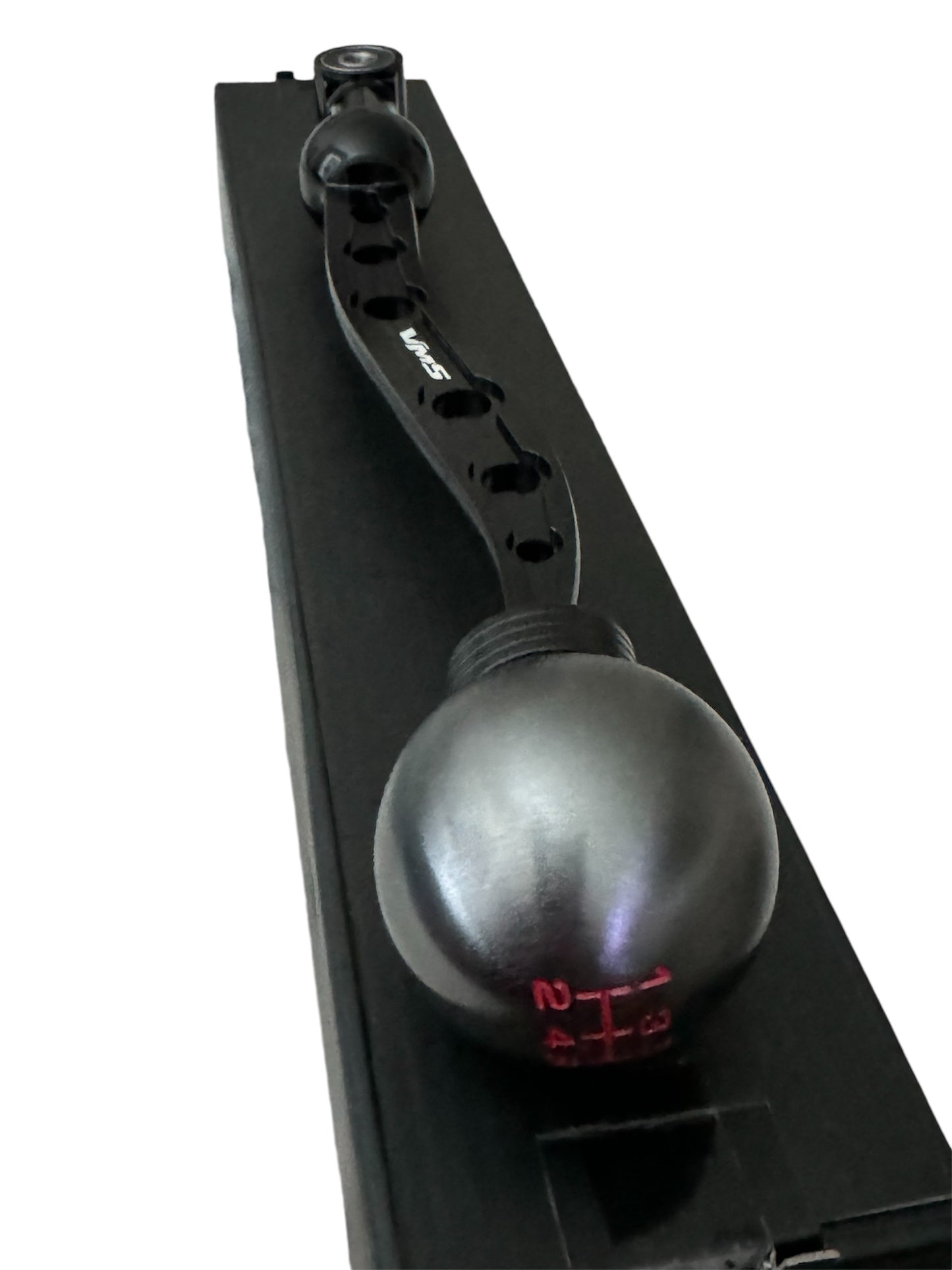 BLACK SHORT SHIFTER + GUNMETAL SHIFT KNOB 90-01 INTEGRA 88-00 CIVIC & DEL SOL