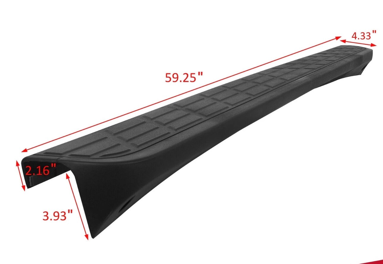 Bed Rail Caps W/Holes Side Cover For Silverado 1500/2500/3500 2007-2013 6.5ft + Tailgate Cover