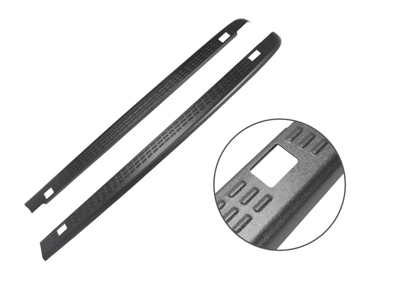 Bed Rail Caps W/Holes Side Cover For Silverado 1500/2500/3500 2007-2013 6.5ft + Tailgate Cover