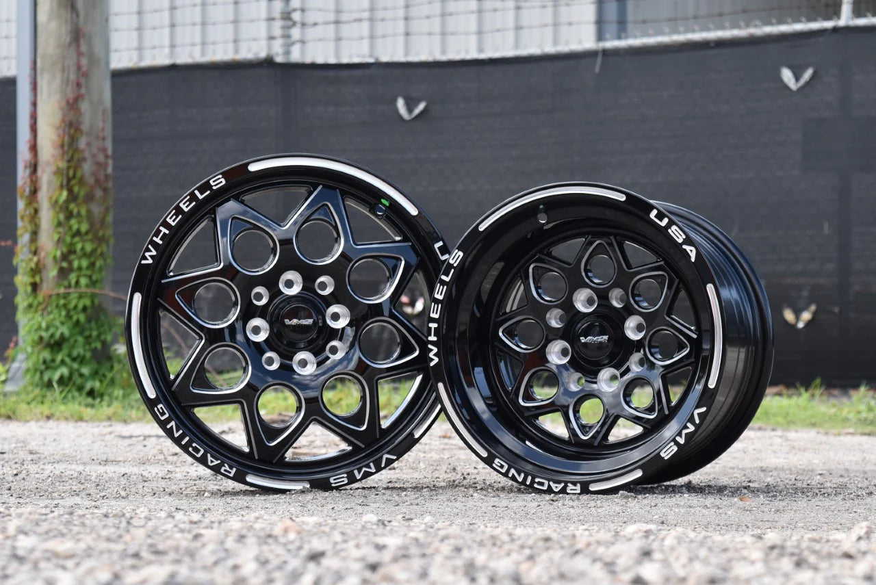 VMS Racing Rocket 13x9 and 15x3.5 4x100 / 4x114.3